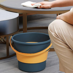 1pc Folding Bucket Portable Water Bucket Foldable Car Washing Bucket