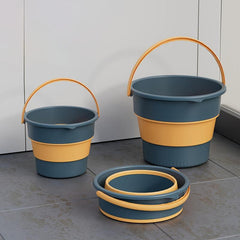 1pc Folding Bucket Portable Water Bucket Foldable Car Washing Bucket