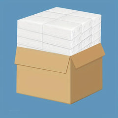 50 100packs Household Napkins Paper Towels Tissue Box Hotels