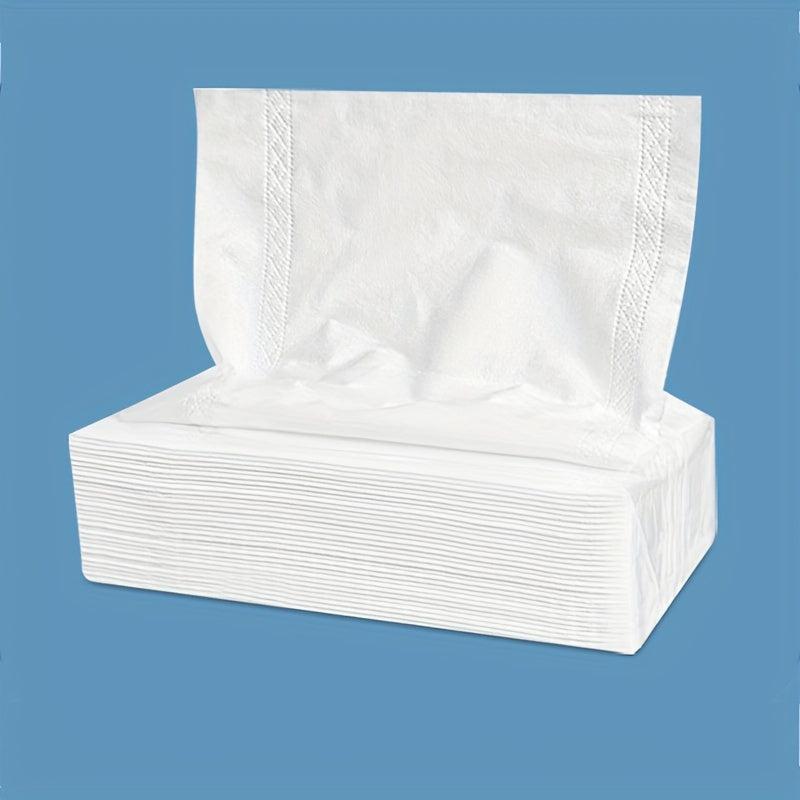 50 100packs Household Napkins Paper Towels Tissue Box Hotels