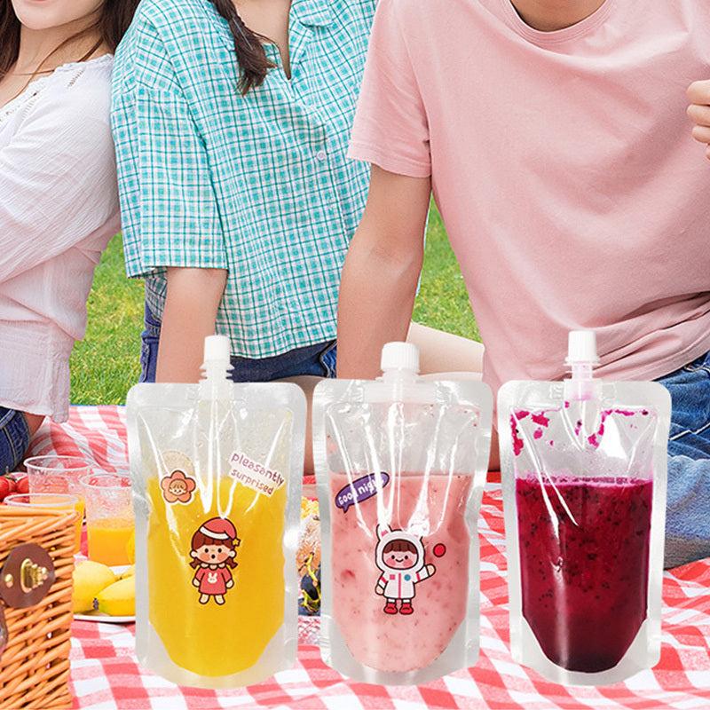 10pc Food Storage Bags for Rice Grains Juice Milk Coffee