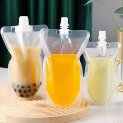 10pc Food Storage Bags for Rice Grains Juice Milk Coffee