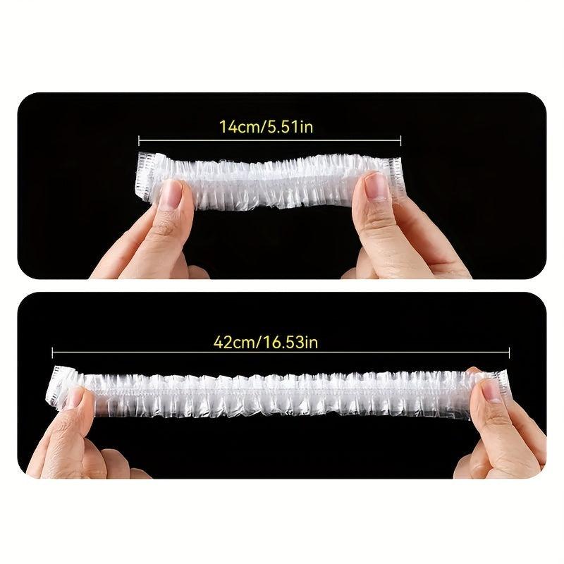 200pcs Reusable Fresh Keeping Bags With Elastic