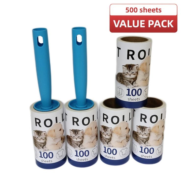Lint Roller 800 Sheets Pet Hair Remover Extra Sticky Tearable
