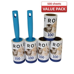 Lint Roller 800 Sheets Pet Hair Remover Extra Sticky Tearable