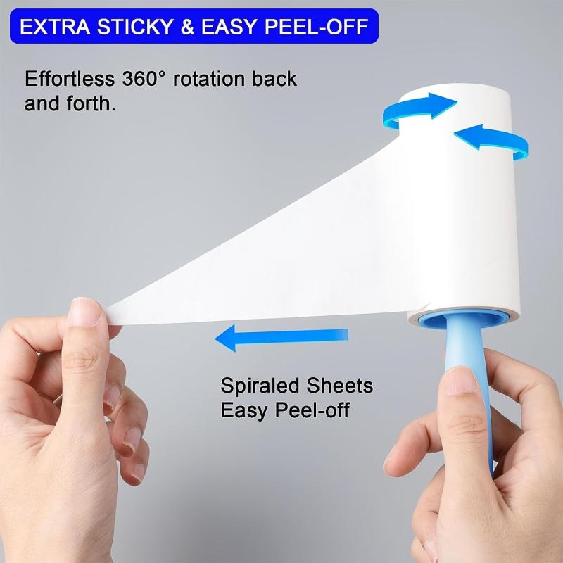 Lint Roller 800 Sheets Pet Hair Remover Extra Sticky Tearable