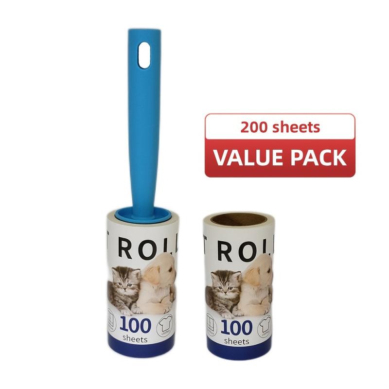 Lint Roller 800 Sheets Pet Hair Remover Extra Sticky Tearable