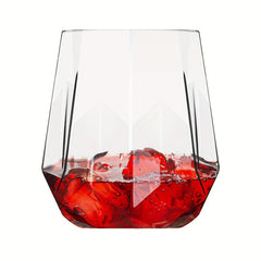32 PCS Plastic Stemless Champagne Wine Glasses Disposable Unbreakable Cups