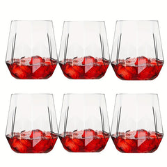 32 PCS Plastic Stemless Champagne Wine Glasses Disposable Unbreakable Cups