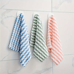10pcs Microfiber Cleaning Cloth Multifunctional Kitchen Bathroom Towel
