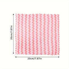 10pcs Microfiber Cleaning Cloth Multifunctional Kitchen Bathroom Towel