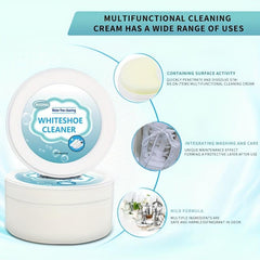 Shoe Cleaning Cream Leather Brightening Whitening Stain Removal