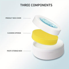 Shoe Cleaning Cream Leather Brightening Whitening Stain Removal