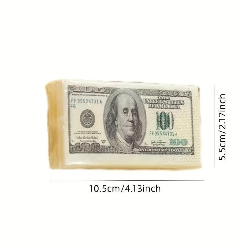 Dollar Print Napkins - Fun Paper Napkins for Kitchen or Party