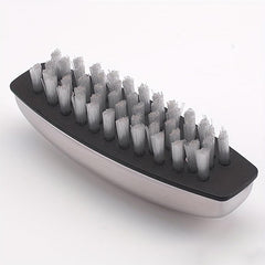 Stainless Steel Deodorant Hand Washing Brush Nylon Hair Nail Cleaning Brush