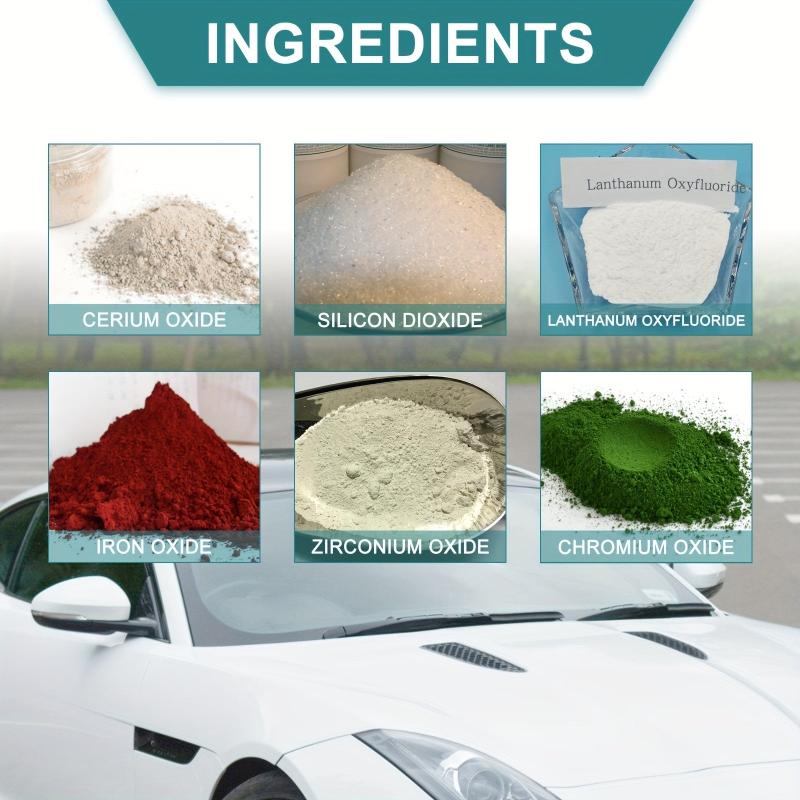 Glass Scratch Cleaning Powder 100g Car Windshield Repair and Stain Cleaning