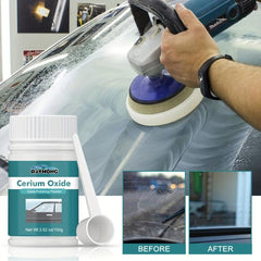 Glass Scratch Cleaning Powder 100g Car Windshield Repair and Stain Cleaning