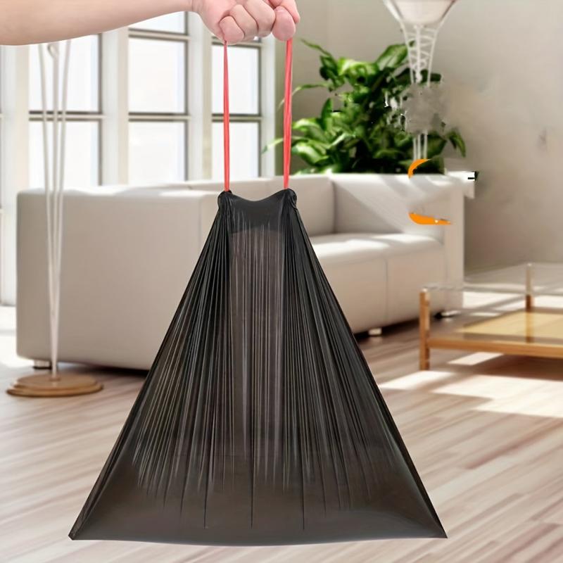 75pcs Drawstring Trash Bags for Business, Restaurant, Home Kitchen Use