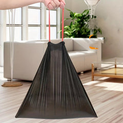75pcs Drawstring Trash Bags for Business, Restaurant, Home Kitchen Use