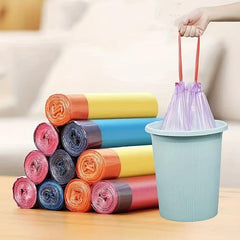 75pcs Drawstring Trash Bags for Business, Restaurant, Home Kitchen Use