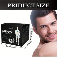 GZE Hair Removal Cream For Men Private Part Legs Armpit Chest Whole Body 50g