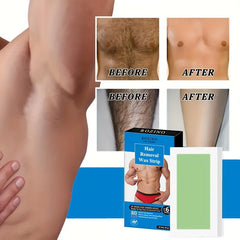 20 Pcs Disposable Waxing Paper Strips Hair Removal Non Woven Wax Strip