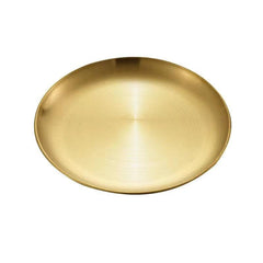 304 Stainless Steel Plate Style Self Barbecue Handicraft Cake Western Food Plate
