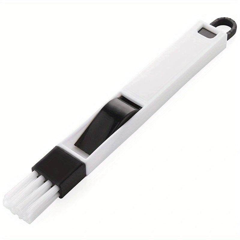 1pc Groove Cleaning Brush With Mini Dustpan Handheld Crevice Brush