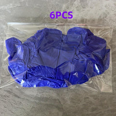 Purple Nitrile Disposable Gloves 36pcs Medical Kitchen Cleaning Waterproof