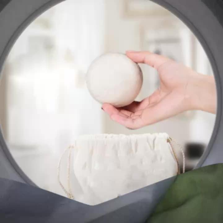 3pcs Wool Laundry Dryer Ball Reusable - Fabric Softener Ball