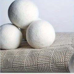 3pcs Wool Laundry Dryer Ball Reusable - Fabric Softener Ball