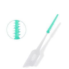 150pcs Silicone Dental Seam Cleaning Brush Dental Gap Brush