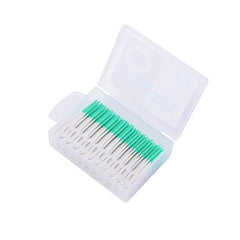 150pcs Silicone Dental Seam Cleaning Brush Dental Gap Brush