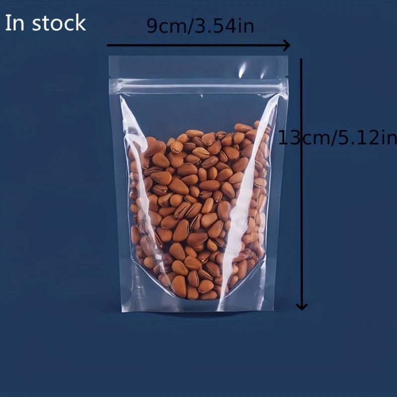 100pcs Reusable Food Storage Bags with Zippers