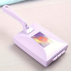 Double Roller Sofa Sweeper Brush Table Sweeper Remove Crumbs Dust Brush