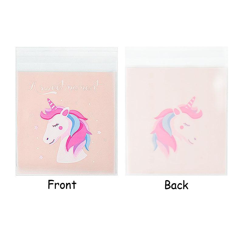 100pcs Unicorn Candy Bags Girls Birthday Party Decor