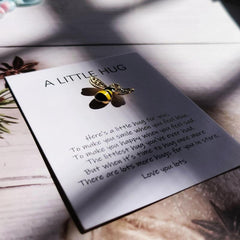 Bee Happy Pocket Hug Positivity Encouragement Gift