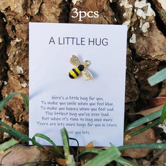 Bee Happy Pocket Hug Positivity Encouragement Gift