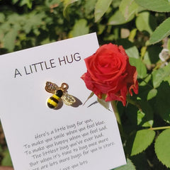 Bee Happy Pocket Hug Positivity Encouragement Gift