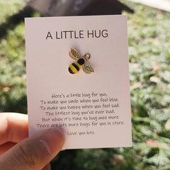 Bee Happy Pocket Hug Positivity Encouragement Gift