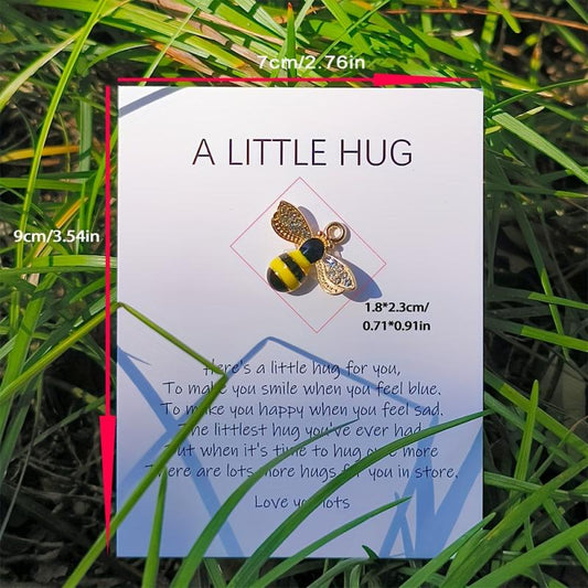 Bee Happy Pocket Hug Positivity Encouragement Gift