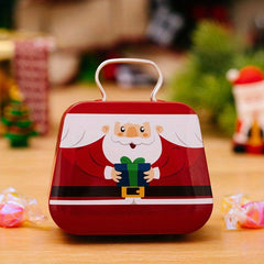 Christmas Box Family Gathering Handbag Style Containers