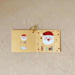 20pcs Christmas Gift Card With Rope Greeting Card Holiday Xmas Wrapping