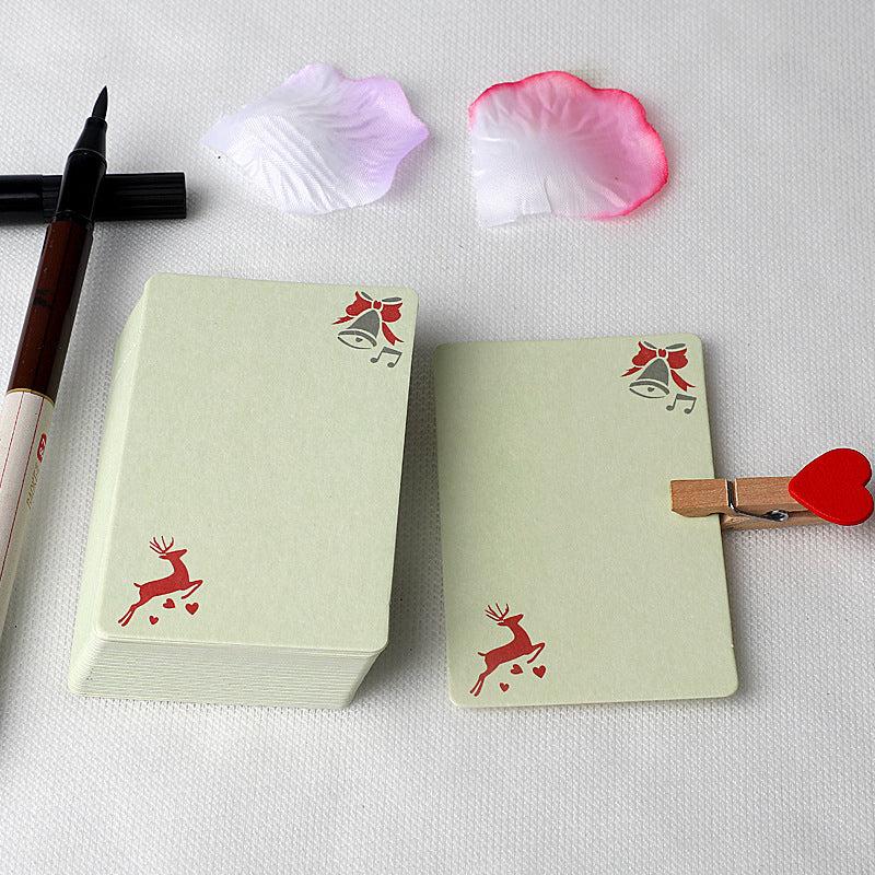 20pcs Vintage Blank Cards DIY Note Message Gift Postcards Word Card