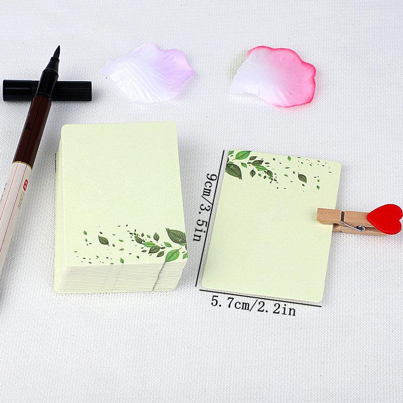20pcs Vintage Blank Cards DIY Note Message Gift Postcards Word Card