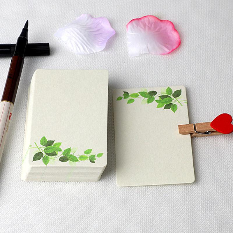 20pcs Vintage Blank Cards DIY Note Message Gift Postcards Word Card
