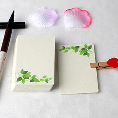 20pcs Vintage Blank Cards DIY Note Message Gift Postcards Word Card