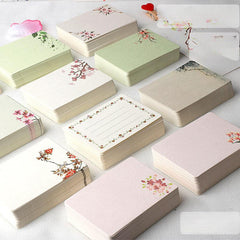 20pcs Vintage Blank Cards DIY Note Message Gift Postcards Word Card