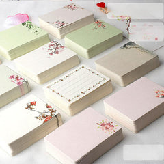 20pcs Vintage Blank Cards DIY Note Message Gift Postcards Word Card