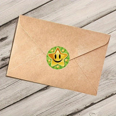 500pcs Roll Smiling Face Stickers for Rewards and Training